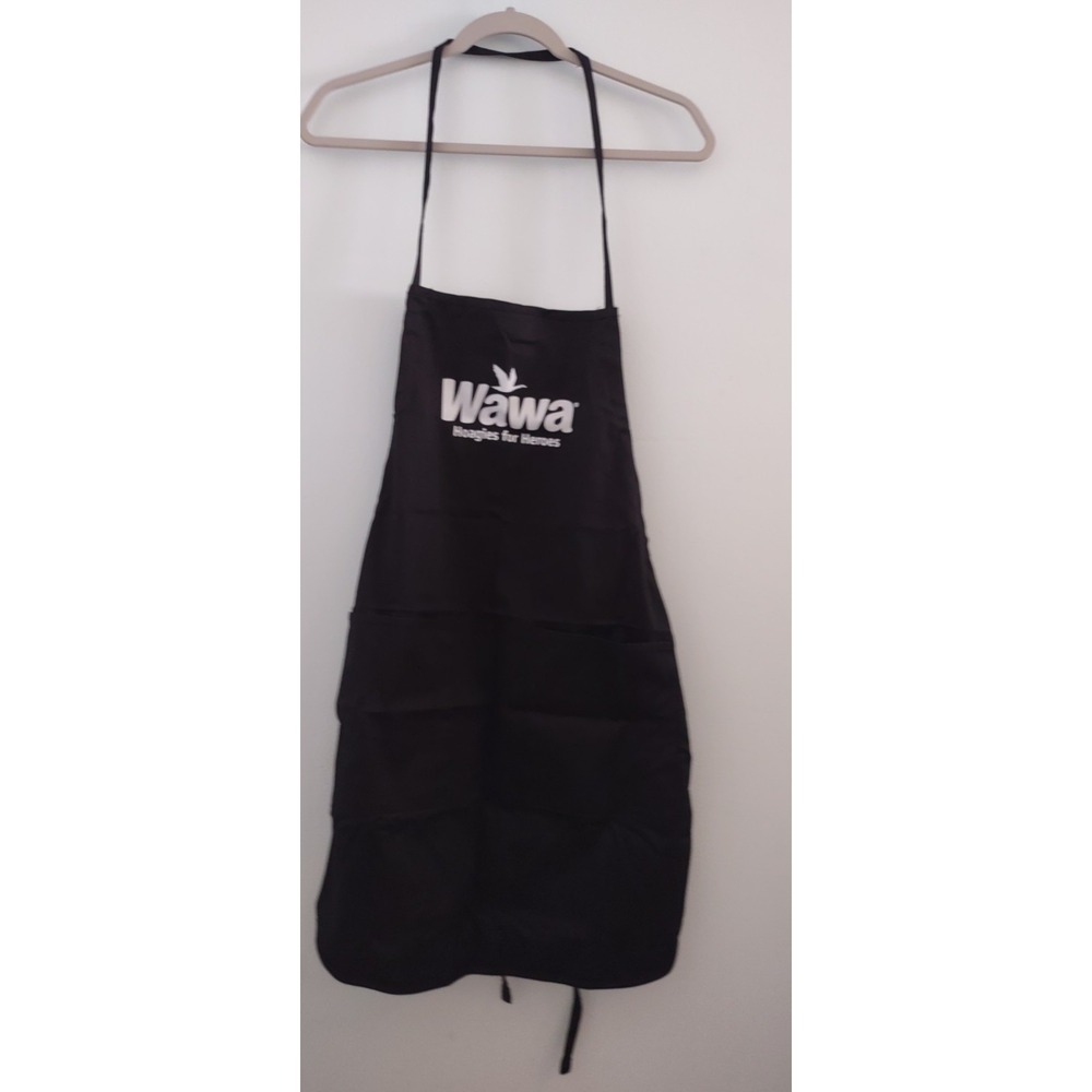 Wawa Store Staff Black & White Apron Hoagies For Hero's